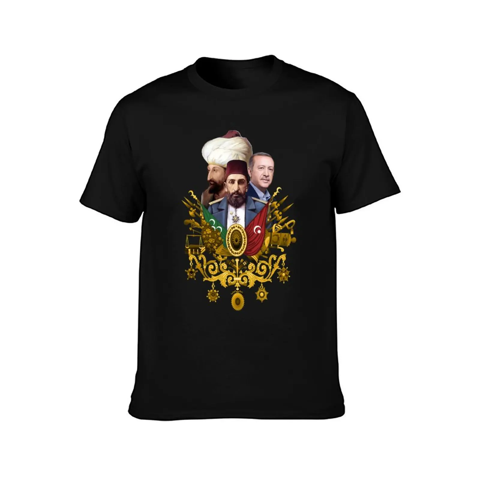Osmanl? Armas? | Fatih Sultan Mehmet | Abdulhamid Han | Recep Tayyip Erdo?an T-Shirt Plus Size Basic Short Sleeve Top