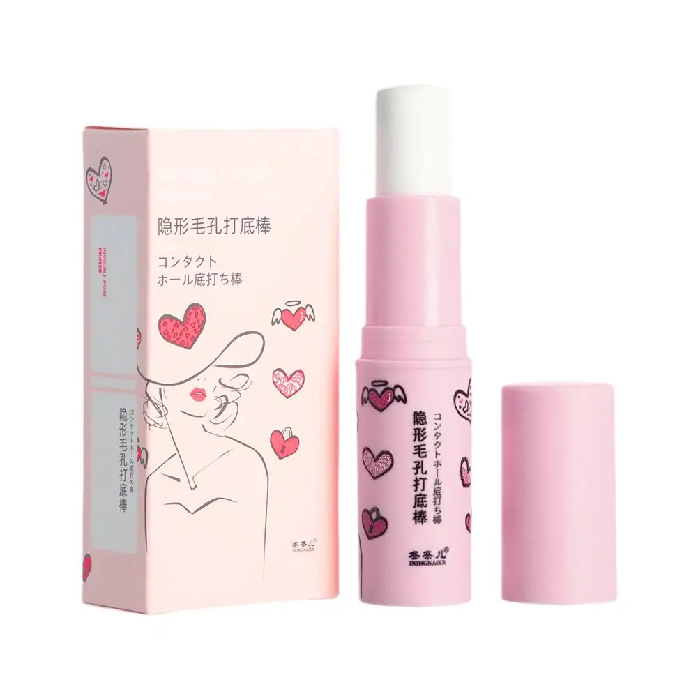 2023 Nieuwe Magische Poriëngum Primer Stick Onzichtbare Porie Concealer Isolerende Make-Up Front Stick Primer Voor Gezicht Hydrateren P B0g5