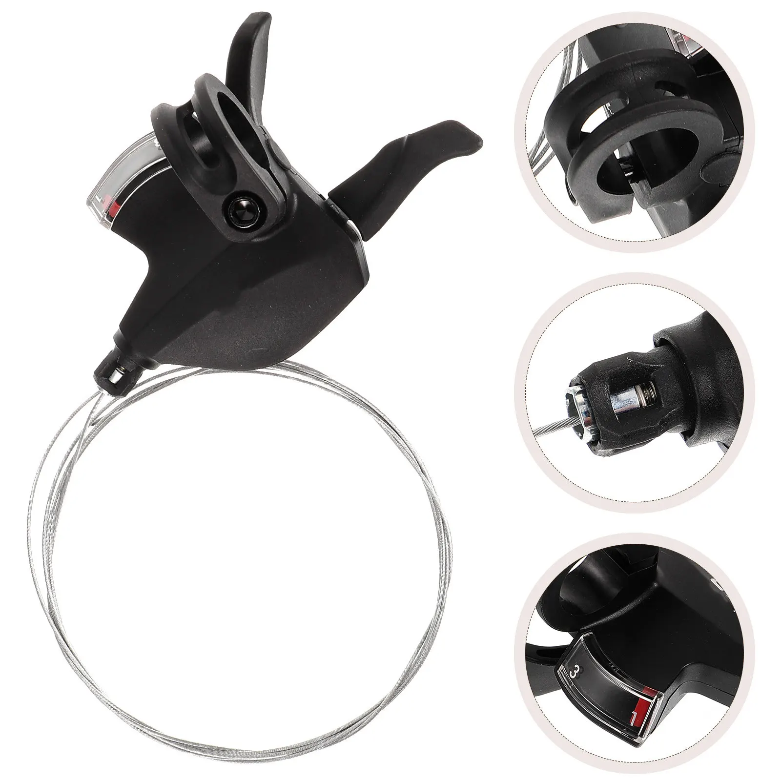 Mountain Bike Brake Lever Plastic Lightweight Durable Clutch Hand Lever Bike Brake Handles Electronic Groupset