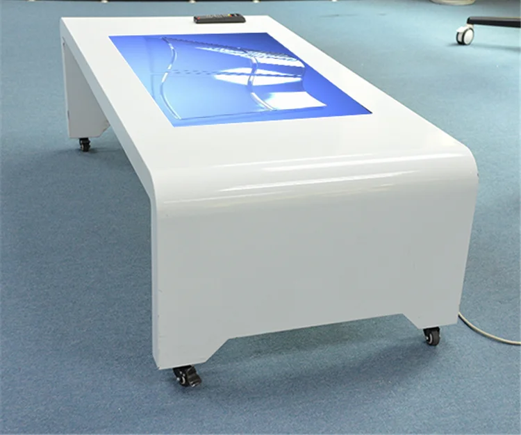 Integrated screen display advertising player, nano touch coffee table