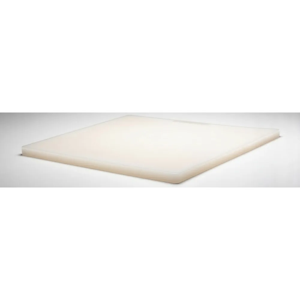 لوح تقطيع بلاستيكي أبيض مقاس 18 × 24 بوصة، غسالة أطباق مشفرة بالألوان من الدرجة التجارية HACCP آمنة لمطبخ المطاعم