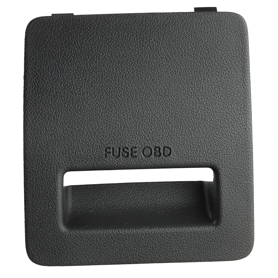 Car Front Center Console Fuse Diagnostic Interface Cover Frame Panel Fit for Hyundai Elantra 2017-2018 Black