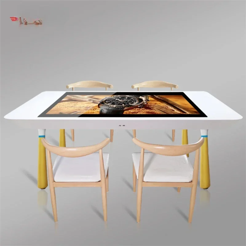 Interactive Touch Screen Table Waterproof Smart Table for Conference/Restaurant/Coffee Shop Smart Table