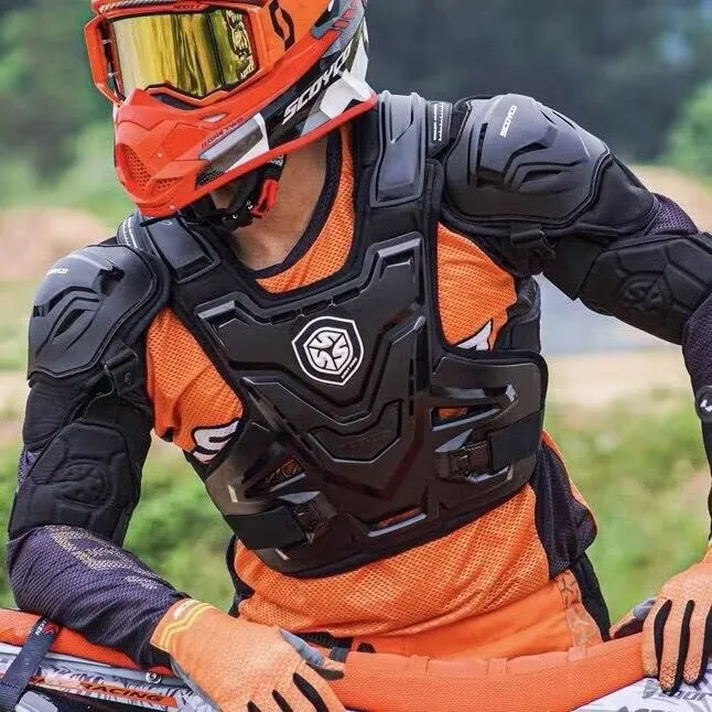 SCOYCO Off-Road Motorcycle Armor Clothing Men's Protection Anti-Drop Knight Equipment Armor Vest Four Seasons Equipment
