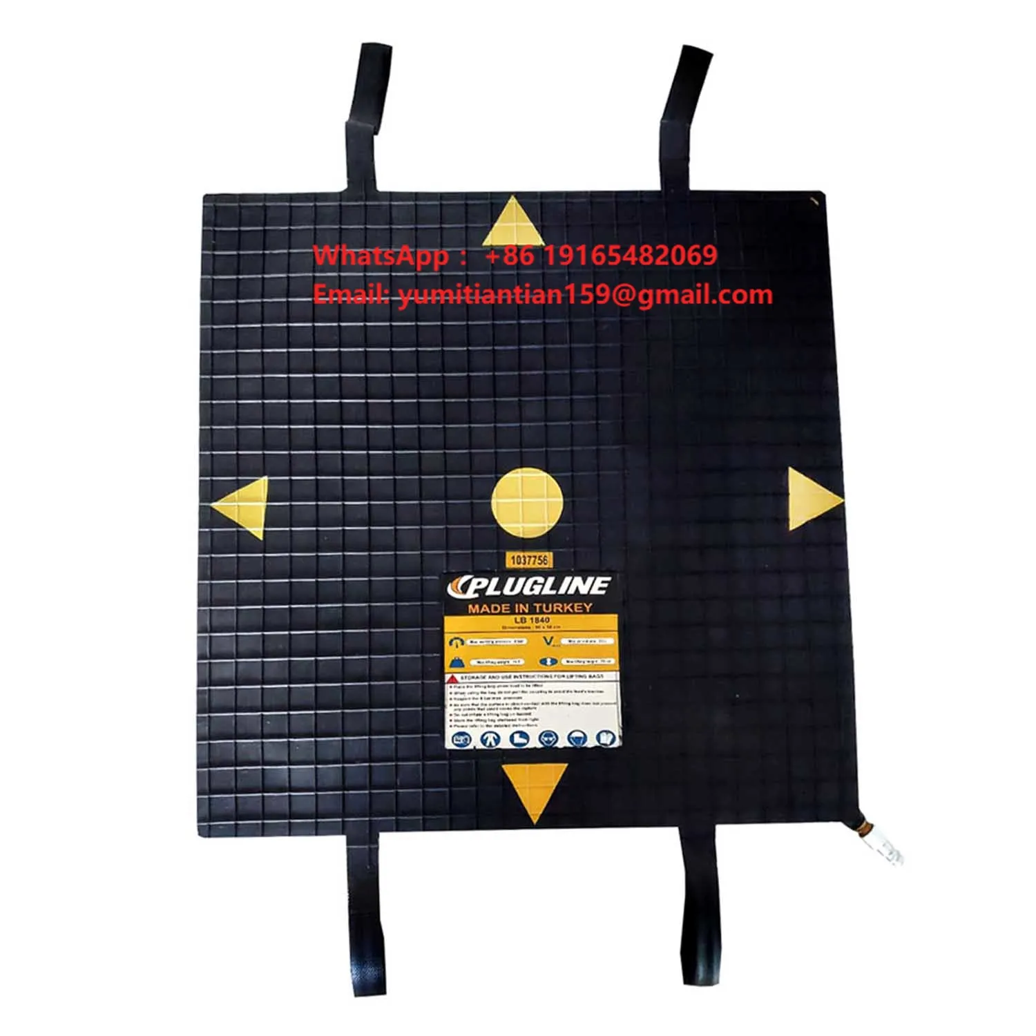 Rescue Lifting Air Bags Jack Kit Fire Rescue High Quality Rubber Air Lifting Bag 1-115 Ton 8 Bar 75-590 Mm Moulding Plugline ILB