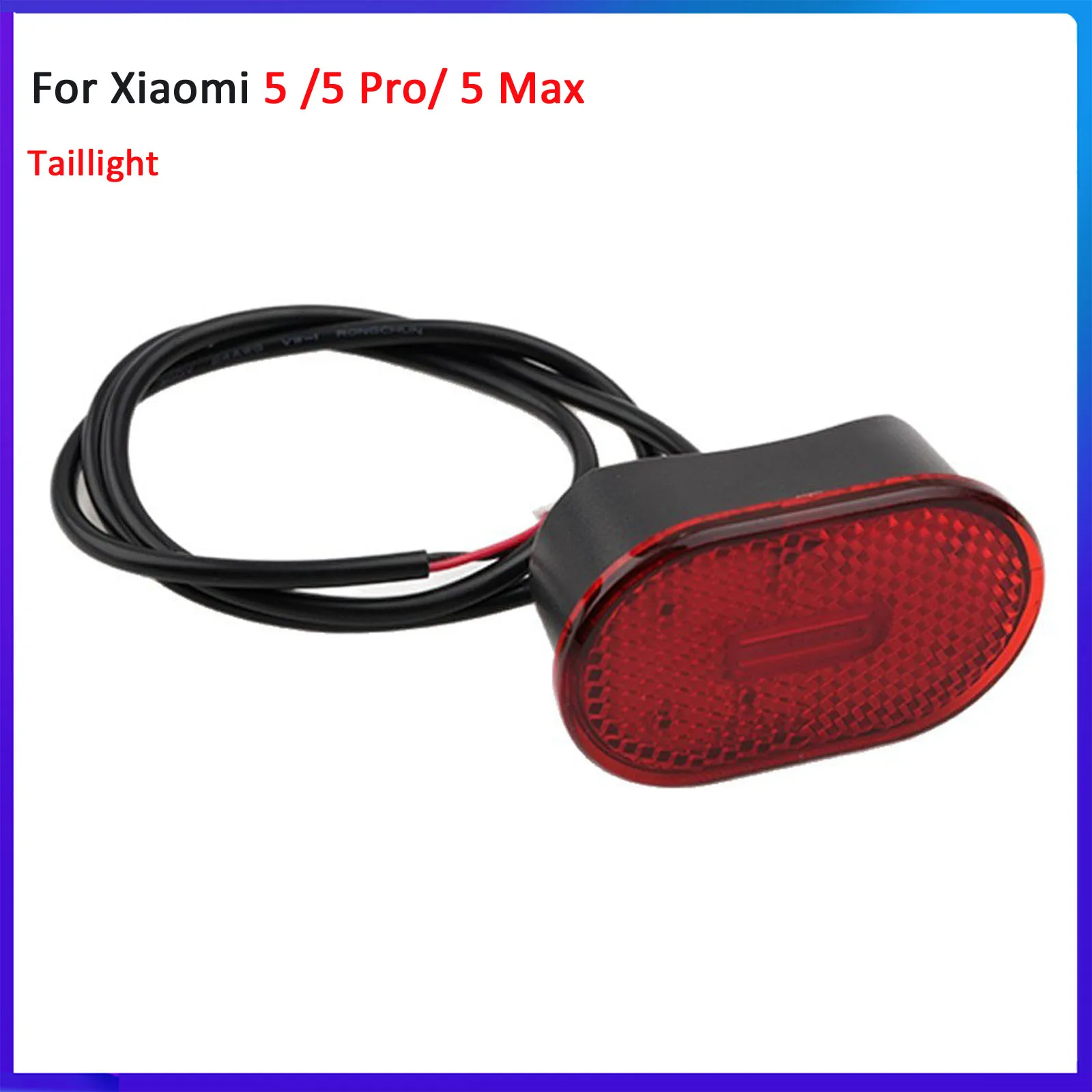 

Задний фонарь, комплект стоп-сигналов для электрического скутера Xiaomi 5/5 Pro/5 MAX mijia, предупреждение о безопасности, задний брызговик, лампа на крыле