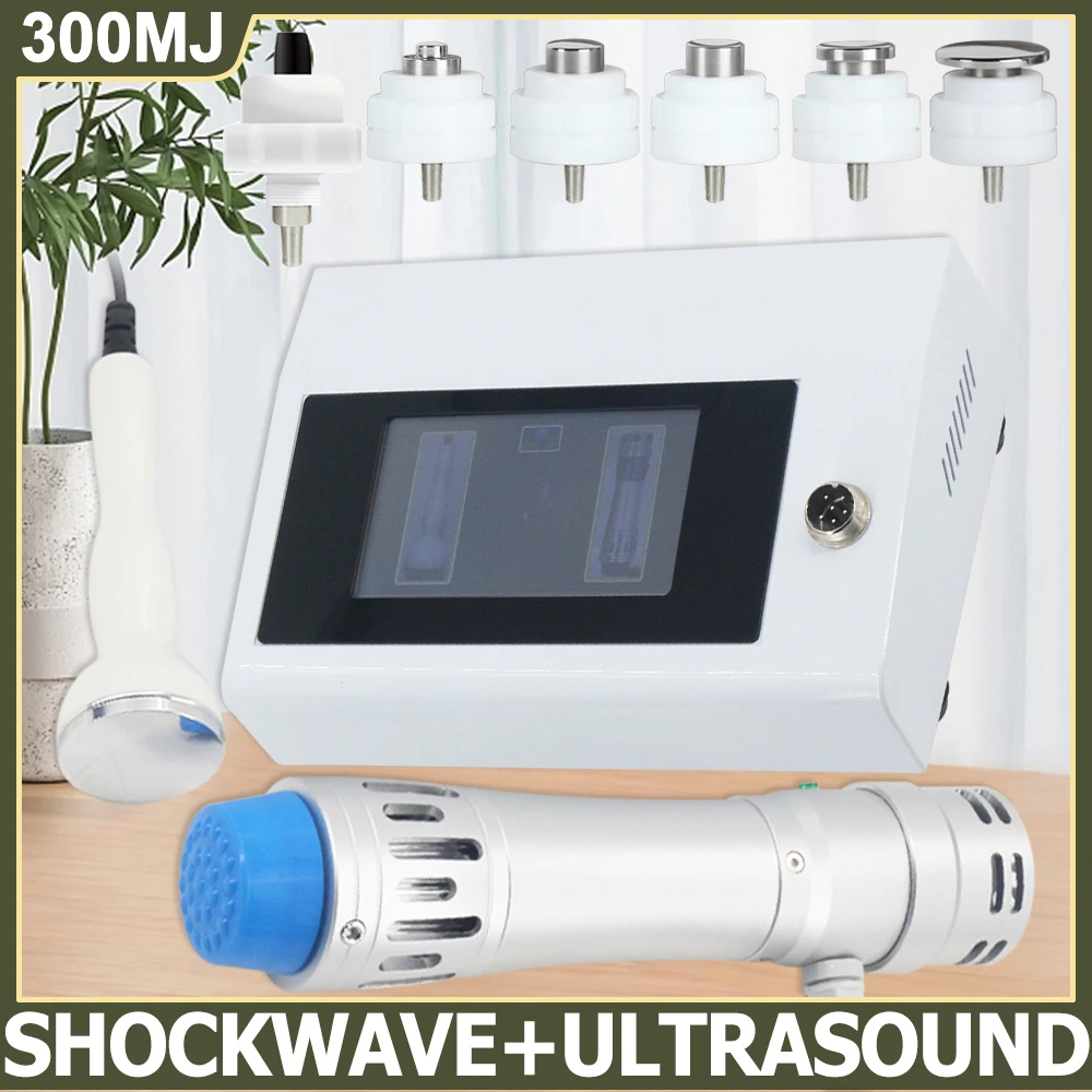 

New Physiotherapy Shockwave Ultrasound Massage Machine 300MJ Shock Wave For ED Treatment Relief Muscles Pain Portable Massager