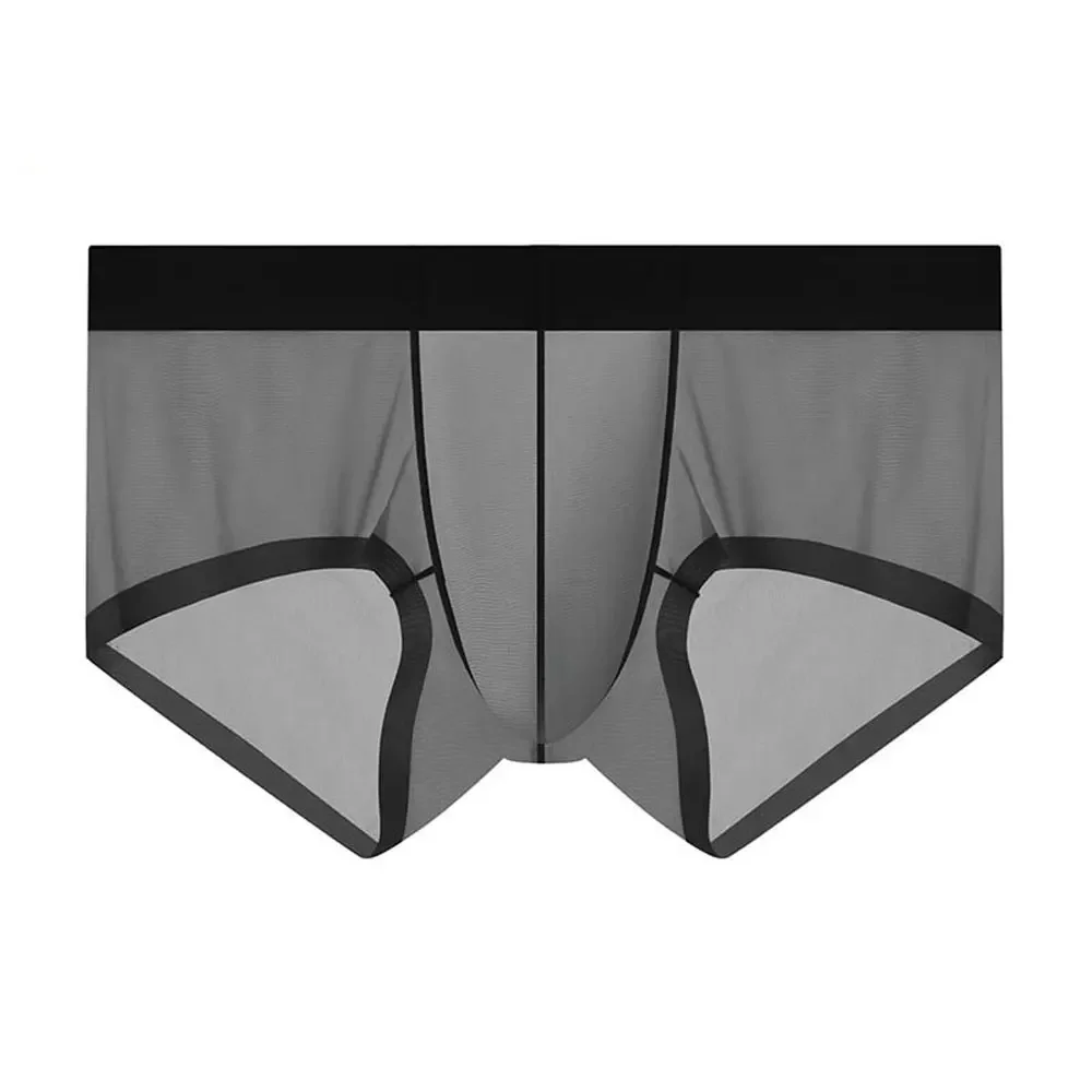 

Мужские трусы-слипы из ледяного шелка, прозрачные, дышащие, с анатомическим мешочком, быстросохнущие, экзотическое сексуальное нижнее белье