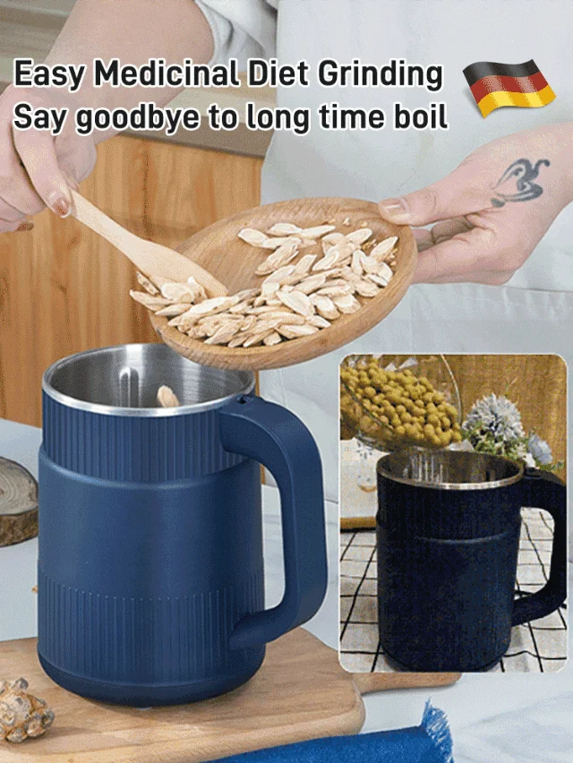 Household Small Powder Grinding Machine Grain Mills Herb Spice Grinder Electric Coffee Grinder 304 Stainless Steel Blade