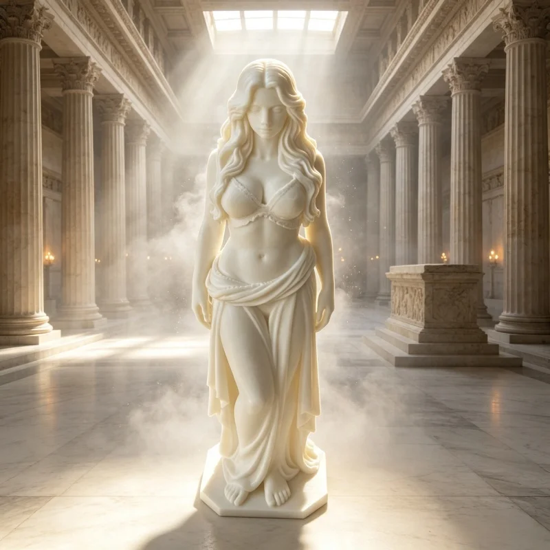 3D Print Elegant Goddess Statue Sculpture Art Ornament Desktop Living Room Home Decoration Gift For Anime Figure Lovers Otaku