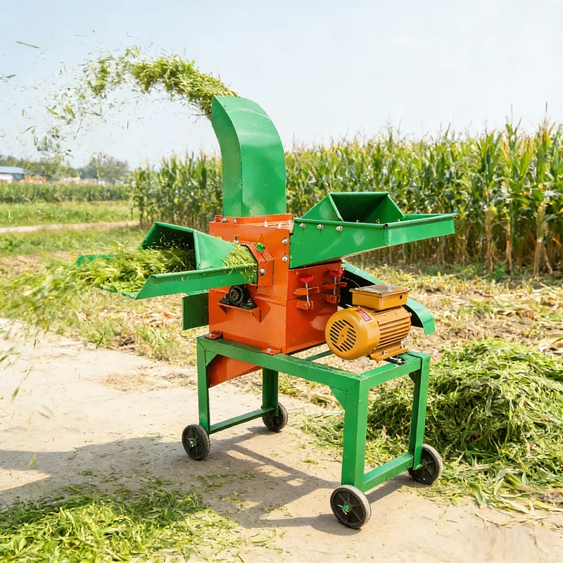 

SS81 Animal Feeding Straw Chopper Dry Wet Grass Silage Kneading Cutting Machine Fodder Chaff Cutter for Kenya