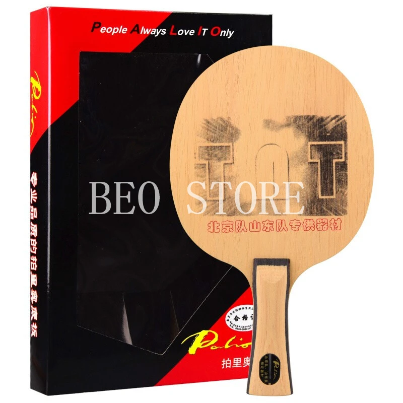 Original Palio TNT Table Tennis Blade Racket (5+2 Carbon) Ping Pong Bat Paddle