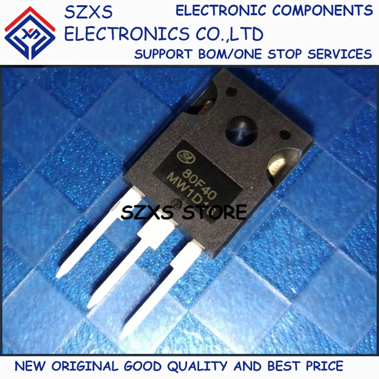 

New Original 10Pcs 80F40 SFR80F40PS TO-247 400V 80A Fast Recovery Diode In Stock Electronic Components Good Quality