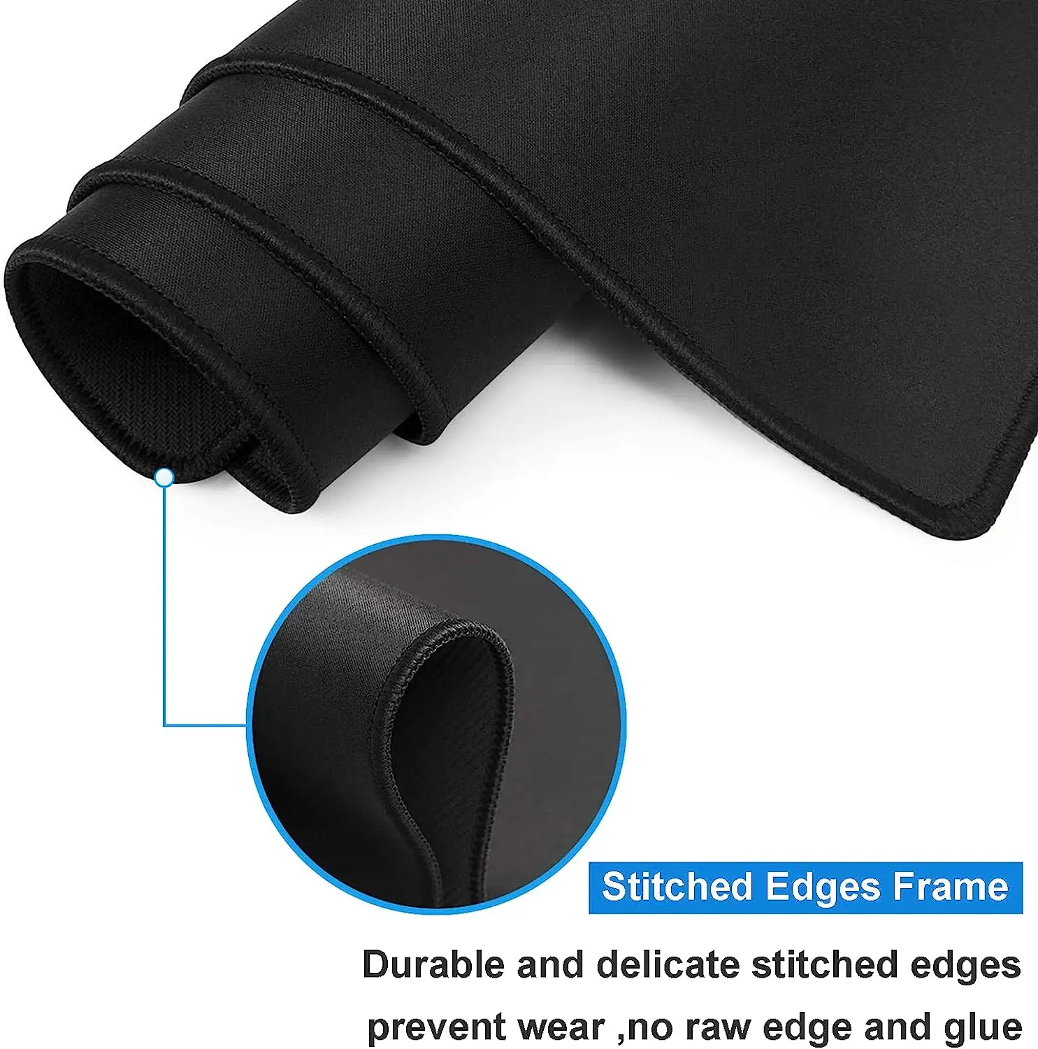 Demon Slayer Large Mouse Pad for Non Slip Rubber Gaming Anime Mouse Pad with Stitched Edges for Computer Office Work (80cm*30cm)