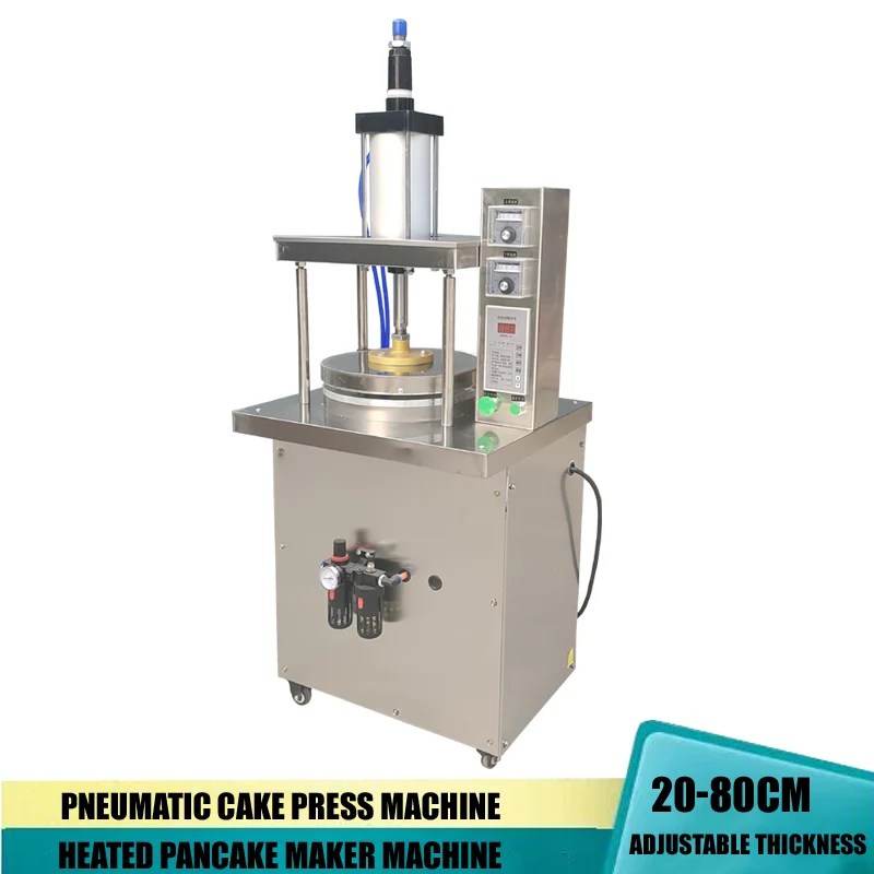 

Commercial Pizza Dough Pastry Electric Press Machine Tortilla Maker Pneumatic Chapati Presser Dough Flattening Machine