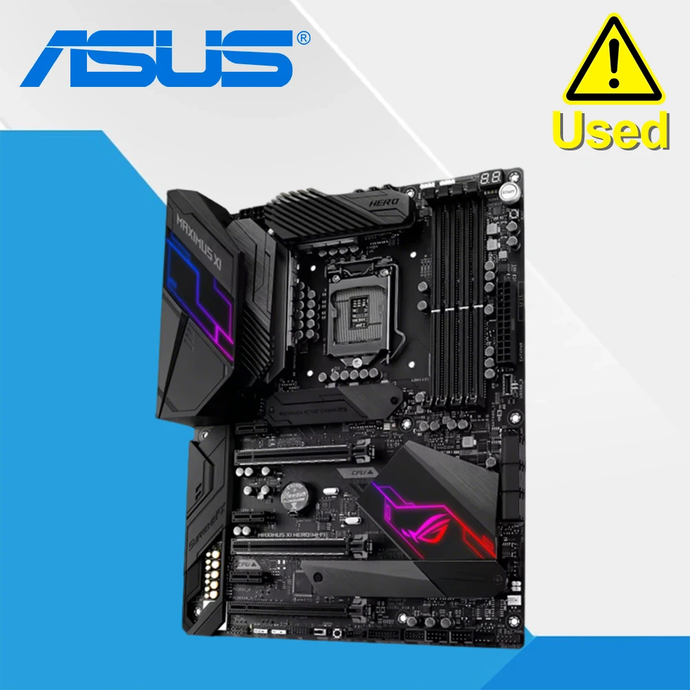 ASUS ROG Maximus XI Hero (Wi-Fi) Z390 Gaming Motherboard LGA1151 (Intel 8th and 9th Gen) ATX