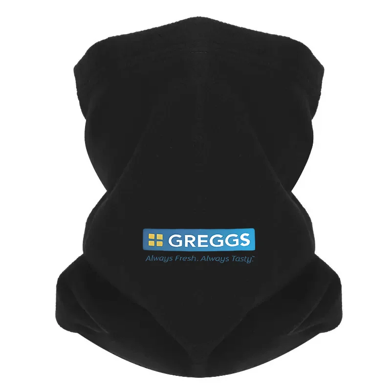 Greggs fresh tasty always Men Windproof Scarf Mask Neck Gaiter Hat Women cap Headgear Outdoor Keep Warm Winter Multifunctional