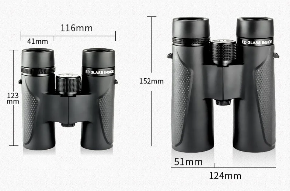 High Quality SMC Coating Ultra 8x32 10x42 10x50 12x50 ED Glass Binocular For Outdoor Hunting,Camping,Sight Viewing