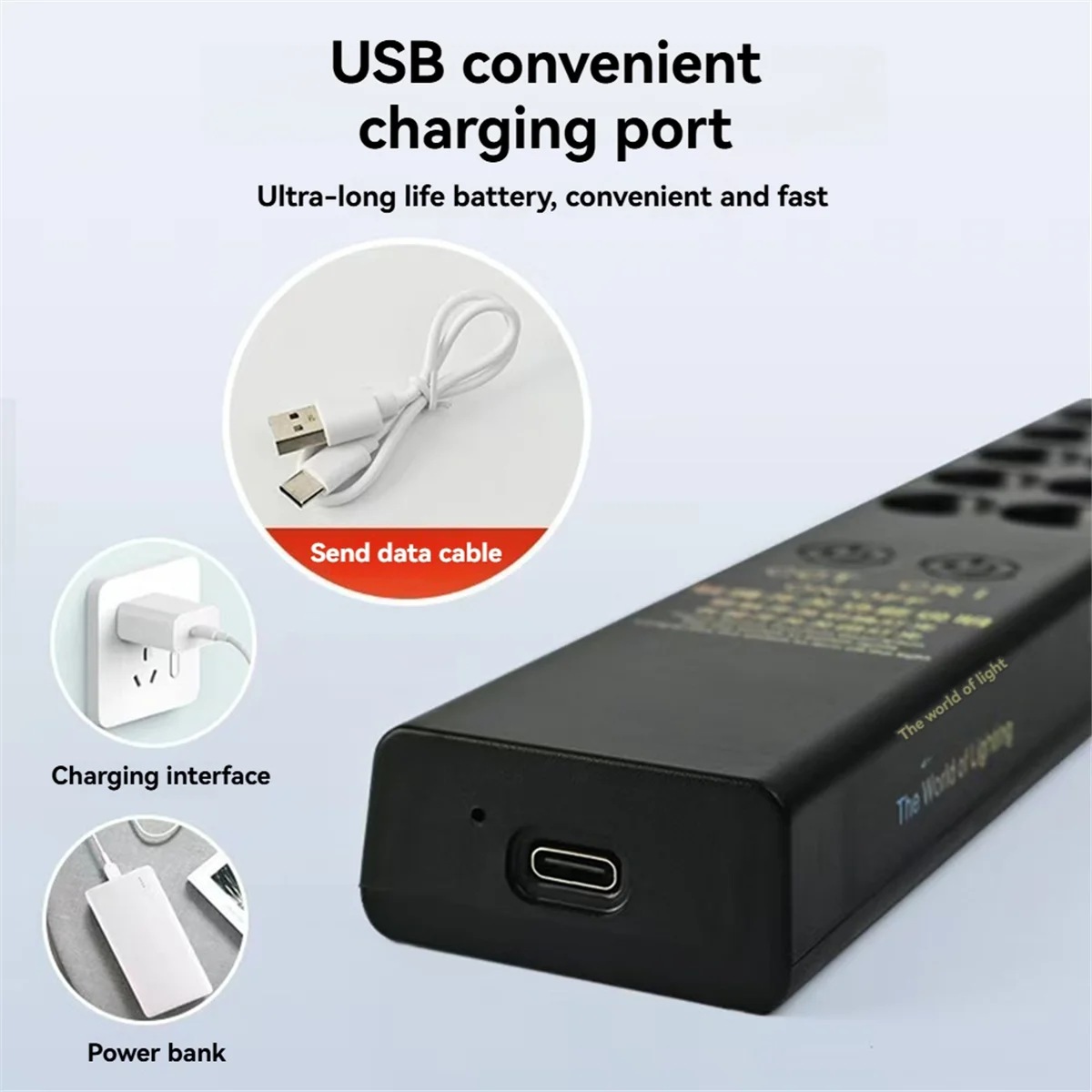 RISEN CCT CRI метр Type-C перезаряжаемая литиевая батарея 2700K - 6000k фотометр освещение датчик движения инструмент для тестера освещения