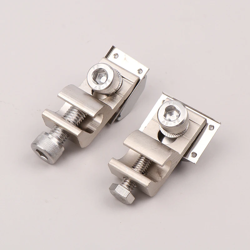 1 قطعة أدوات الألواح الشمسية اكسسوارات لوحة طاقة شمسية نظام تركيب الطاقة الشمسية الأرض التأريض العروة القياسية التأريض كليب #1