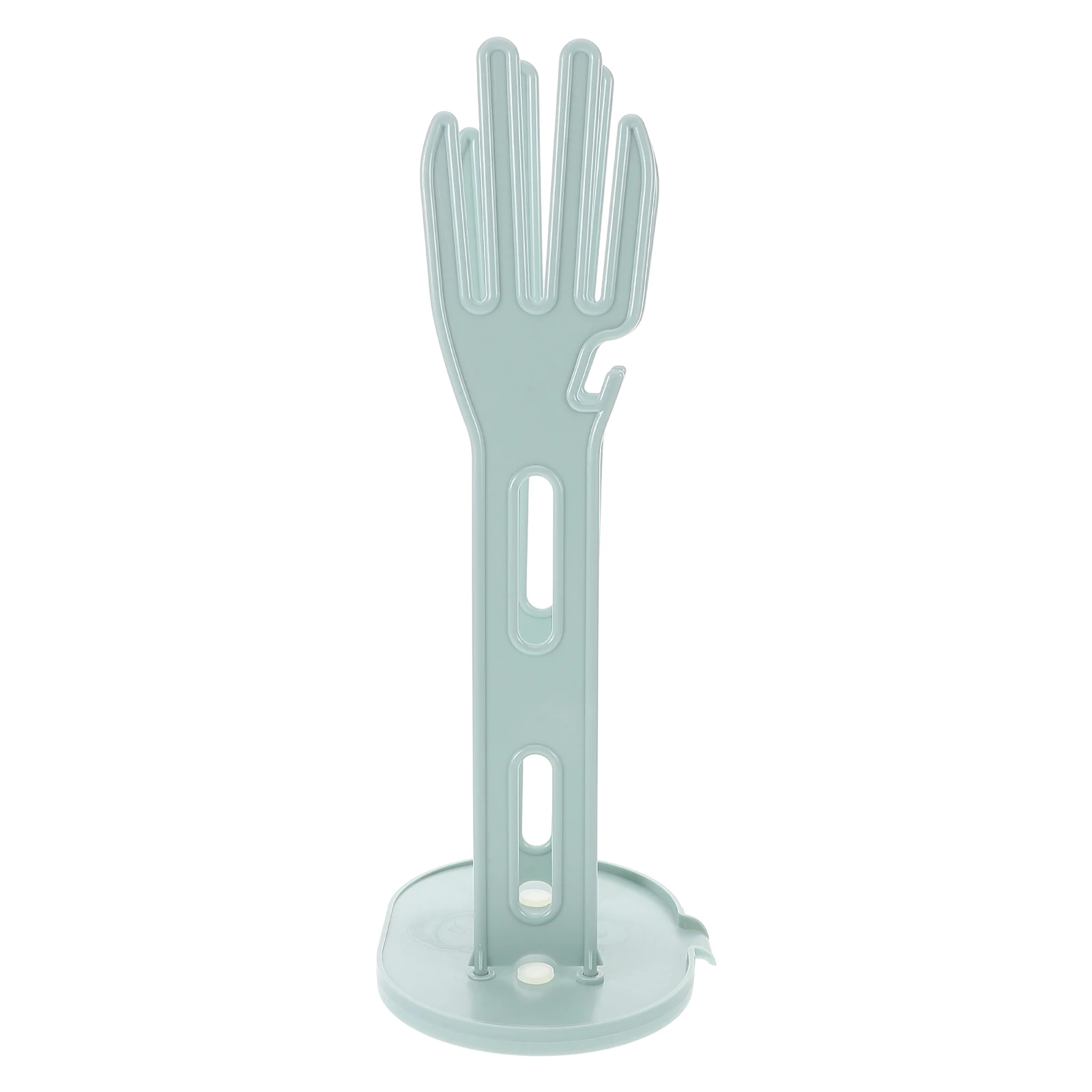Glove Drying Rack Kitchen Sink Holder Storage Hanger Plastic Desktop Sponge Drain Rack Space Saving Stable Compact