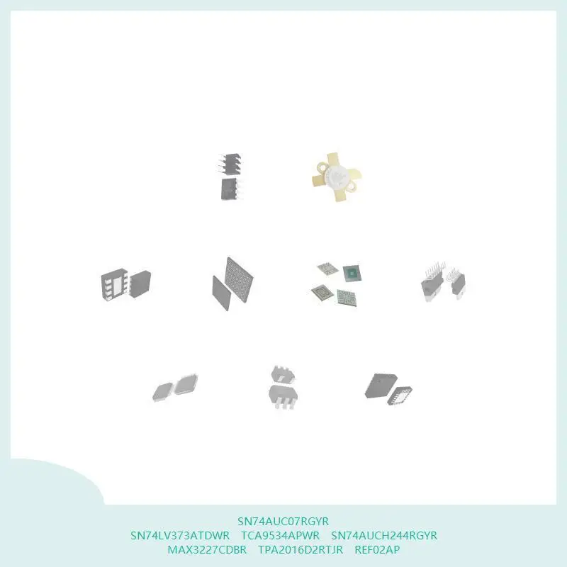 

SN74AUC07RGYR SN74LV373ATDWR TCA9534APWR SN74AUCH244RGYR MAX3227CDBR TPA2016D2RTJR REF02AP