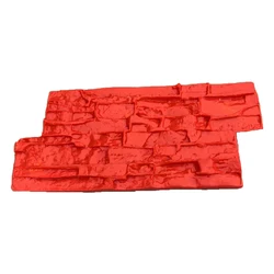Polyurethane Molds For Concrete Garden House Decor Texture Wall Floors Mold Cement Plaster Stamps Model 45x20cm