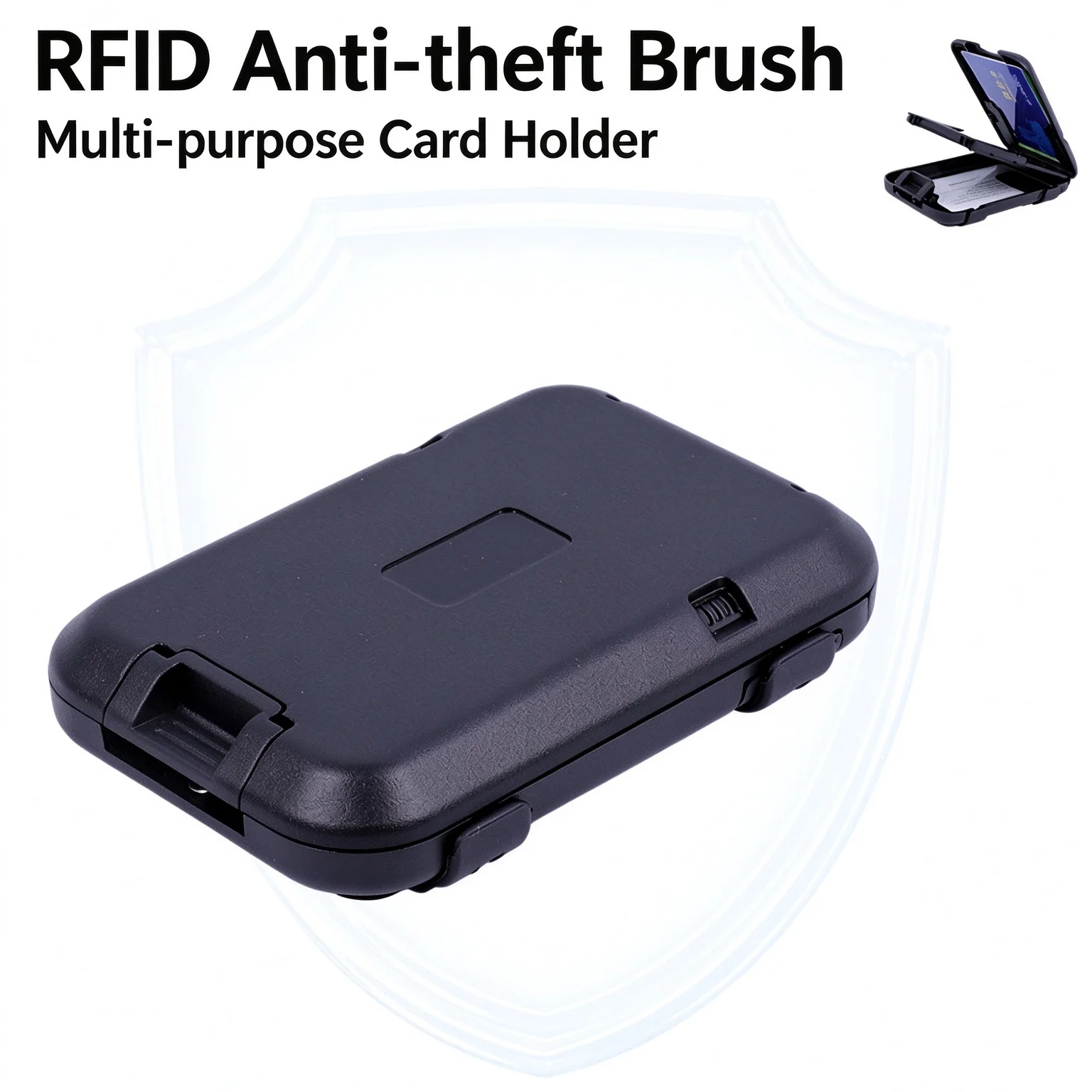 Multi Purpose Outdoor Men Card Holder Coin Wallet Business Card Sleeve Money Clip Organizer for Camping Hunting and Training
