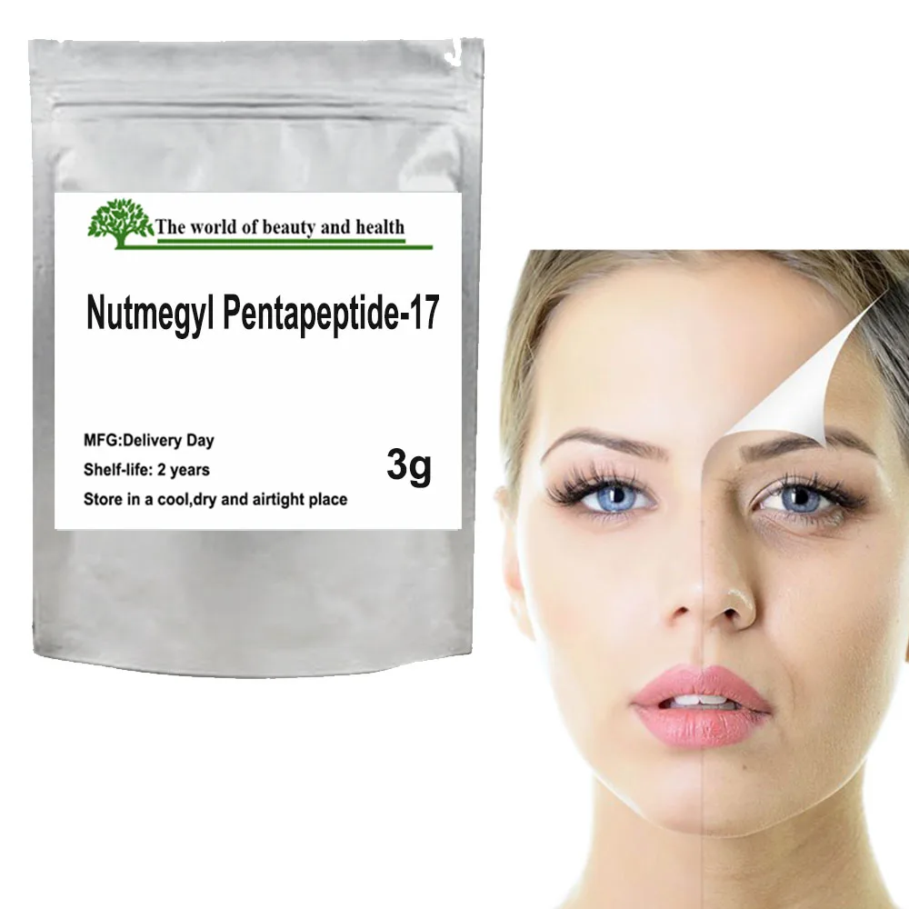 Nutmegyl Pentapeptide-17 Eyelash Peptide 98% Small Molecule Peptide Cosmetic Raw Material