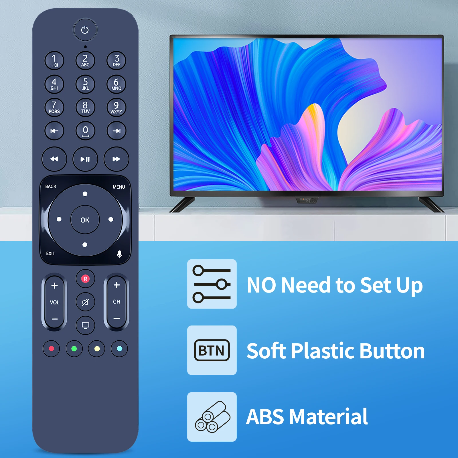 جديد لشركة فودافون أ 224000   ر 327301 جهاز تحكم عن بعد A98-0010 لصندوق كابل تلفزيون جيجا