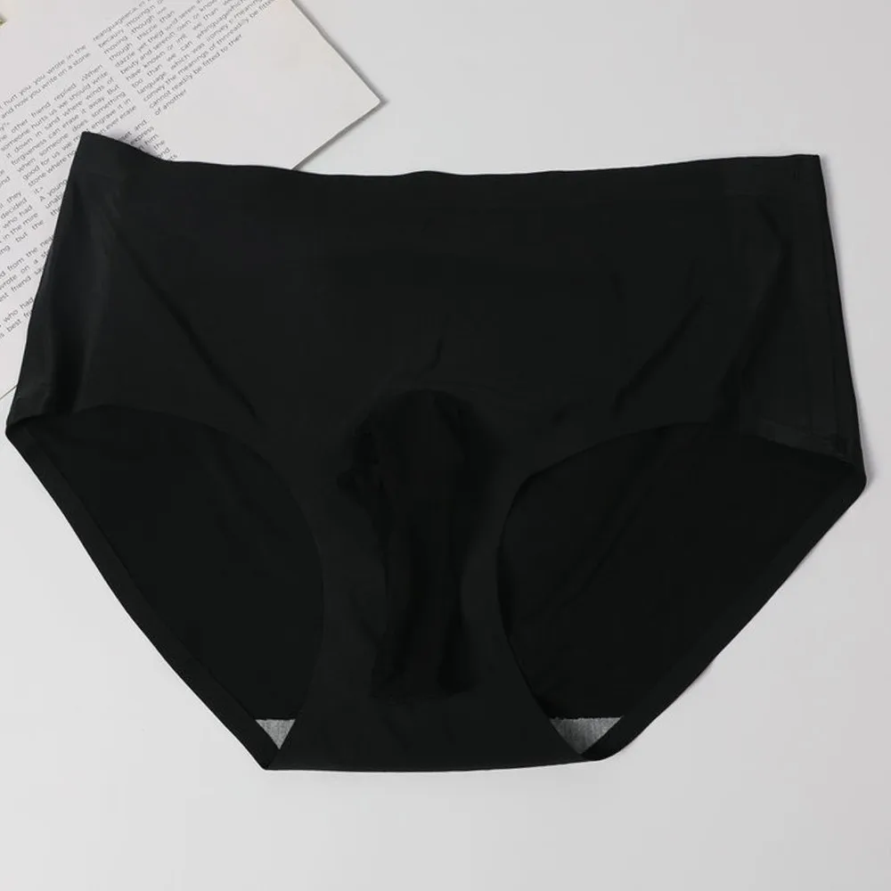 أزياء جديدة الملابس الداخلية مثلي الجنس الحرير الجليد الكلسون الملابس الداخلية الرجال سراويل سيسي بسط بيكيني الملاكم ملخصات السروال #2