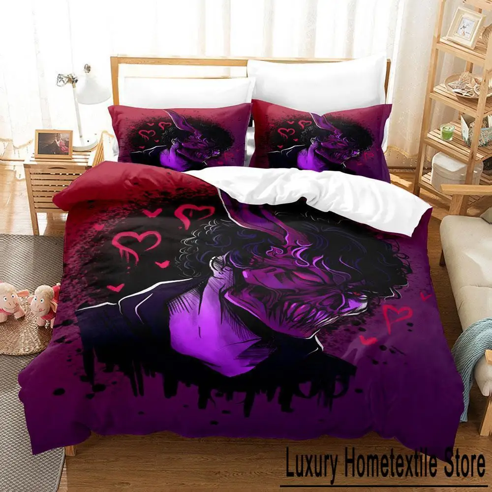 

Corpse Husband Bedding Set Single Twin Full Queen King Size Bed Set Adult Kid Bedroom Duvet cover Sets 3D Print Kawaii Camas