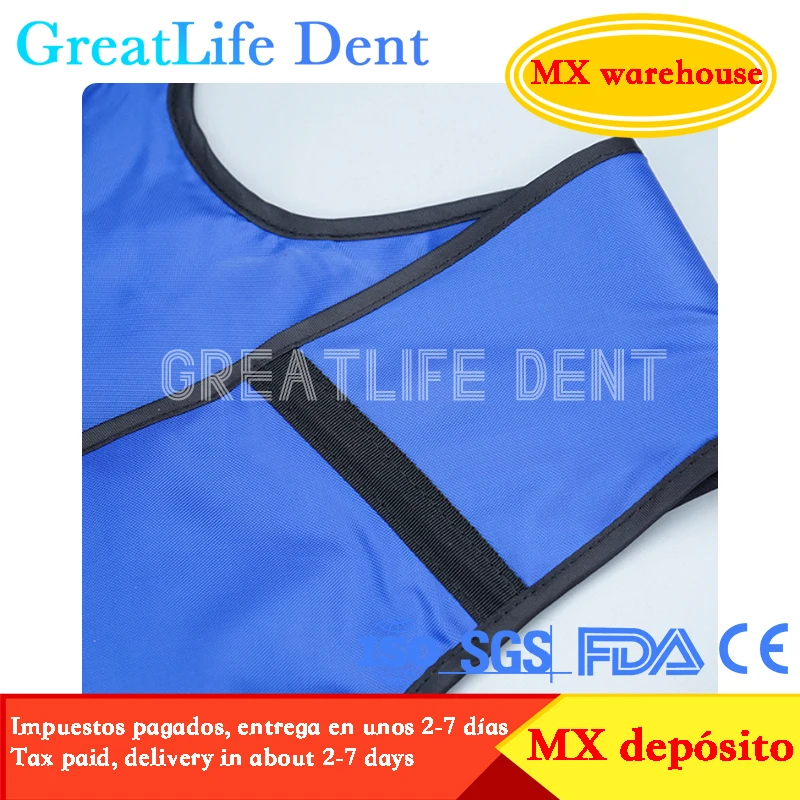 GreatLife Dent 0.35mmpb Radiation-proof X Ray Protection Lead Clothing Protective Lead Clothing X Ray Protective Clothing