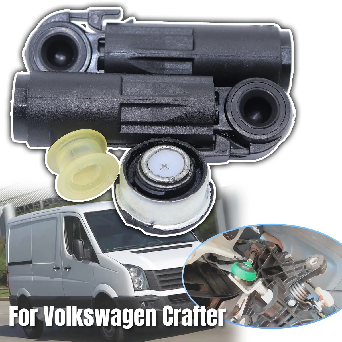 Manual Gear Shift cable Linkage Bushing Repair kit For 6 Speed Gearbox Shifter Selector Repair For Volkswagen Crafter 2006-2017