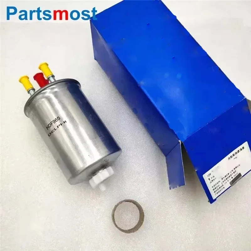 3.0L V6 24V DIESEL FUEL FILTER FOR LAND ROVER RANGE ROVER 2013- RR SPORT 2014- NEW DISCOVERY 5 2017- OEM DELPHI HDF965 LR041978