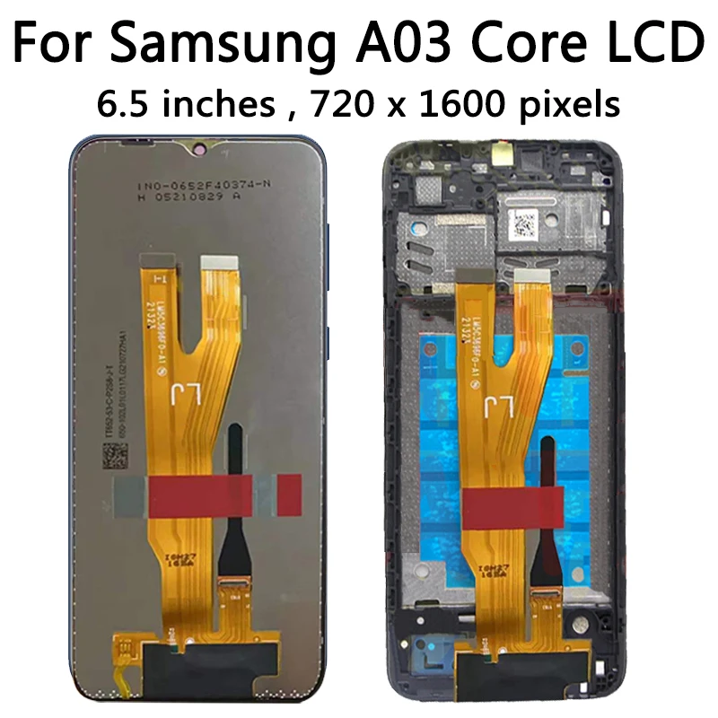 Wysokiej jakości do Samsung A03 Core A032 A032F wyświetlacz LCD z ekranem dotykowym Digitizer SM-A032F/DS LCD