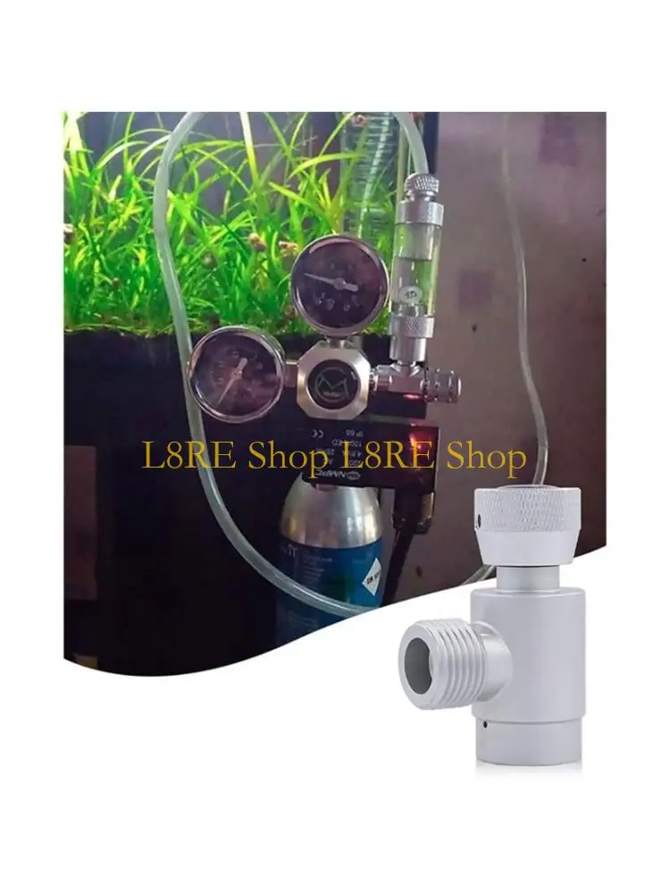 L8RE Convenient Bottle Connector TR21.4 to W21.8 Adapter CO2 Cylinder Adapter