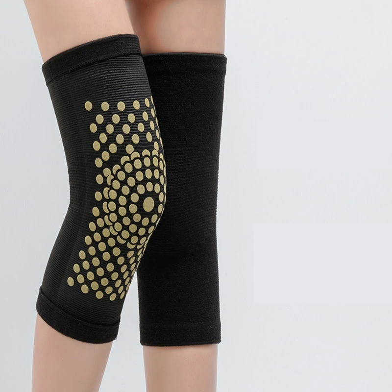 

Knee Pads Warm Cold Legs Mugwort Self-heating Leggings Paint Joints Mutual Knee Cold-proof Plus Velvet Household Portable