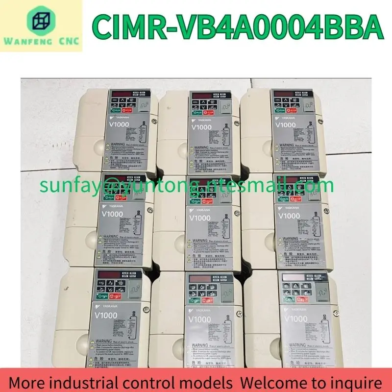 

second-hand CIMR-VB4A0004BBA V1000 frequency converter test OK Fast Shipping