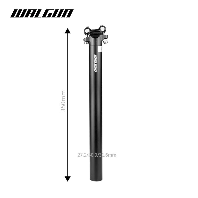 Ultralight Bike Seat Post Mtb Road Saddlle Seatpost 27.2 30.9 31.6mm*350mm Bicycle Seat Tube Adjustable Aluminium Sand Blast Rod image 6