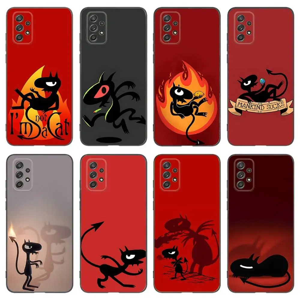 

D-Disenchantments Phone Case For Samsung Galaxy A 91,80,73,72,53,52,51,22,5G,Plus,J,Note Soft Black Cover