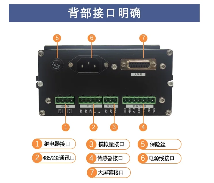 24-bit High Precision XK3101N Control Indicator – 2 Relays (Setpoint/Limit), 485 Communication & 4-20mA/0-5V/0-10V