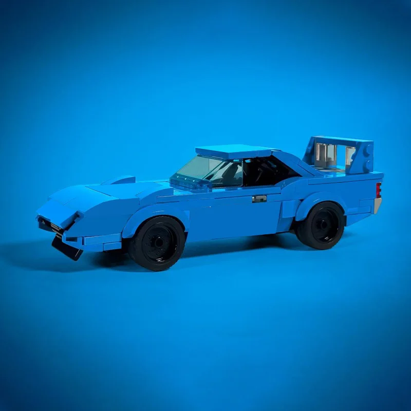 256 PCS Supercar Superbird MOC Customize Modular Building Block Creative Design Educational Learning Toy DIY Holiday Toy Gifts