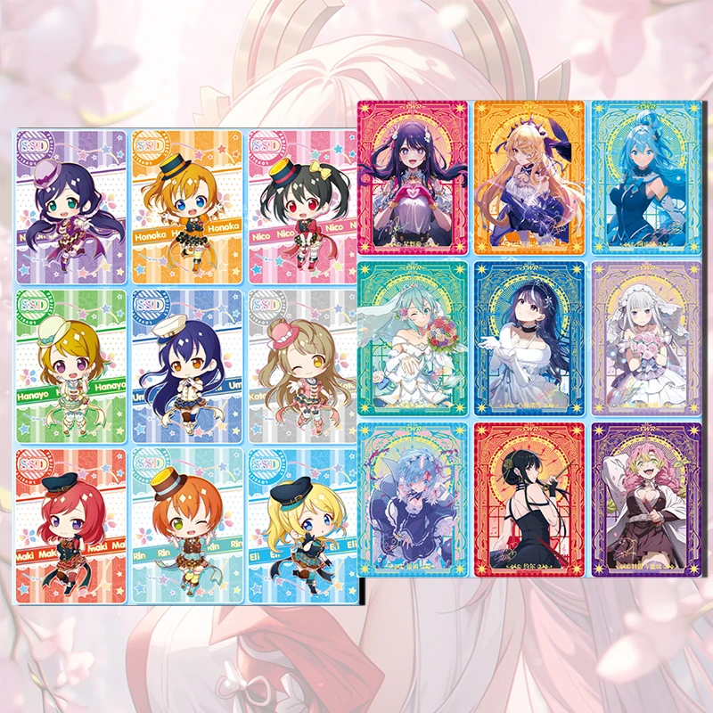 Goddess Story Dyeing winter rhyme 10M06 SSR PR SSD set card Kafka Ayanami Rei Shenhe Hoshino Ai boy Toy collection Birthday gift