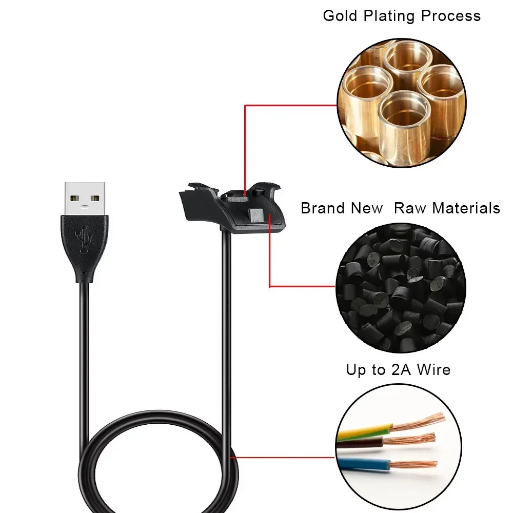 Smart Watch Charger For Hornor Band 4 3 2 Pro USB Charging Cable Dock For Huawei Honor Band 5 4 NEC 4