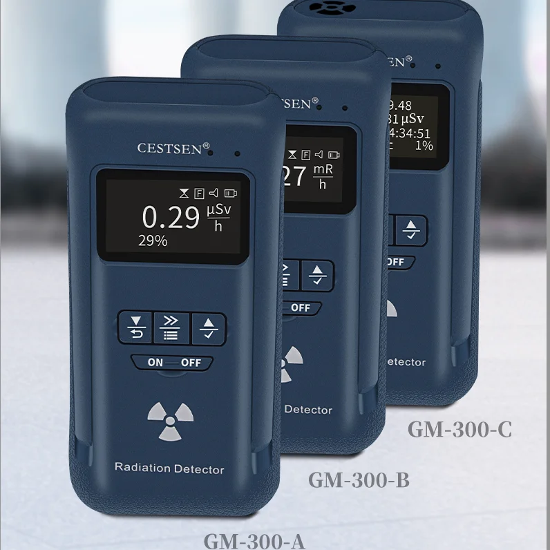 GM300 Dosimeter Personal Geiger Counter Tube Hard Beta Rays Gamma Rays And X-ray Alarm Personal Radiation Dosimeter