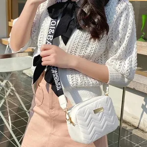 Çanta, kare nakış, dalgalı, kadınlar için, omuz Askısı, büyük kapasiteli baskılı Çanta crossbody kılıf Açık borsada 6 büyük satış - №6