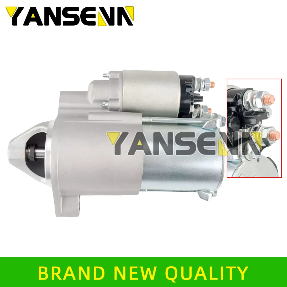 1.4kW 10T Starter Motor  for DODGE NITRO JEEP LIBERTY JEEP CHEROKEE 3.7 2007-  4801269AD 4801292AB 4801292AC 04801292AC