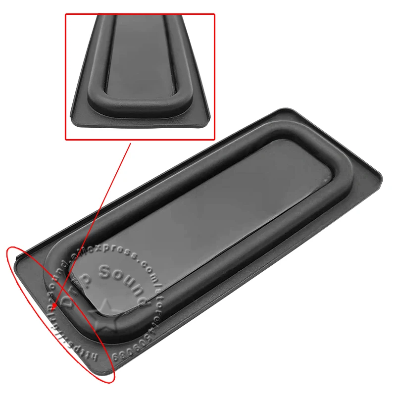 Speaker Passive Radiator Auxiliary Bass Woofer Rubber Vibration Plate Vibrating Diaphragm 95x40mm/3.74"x1.57"