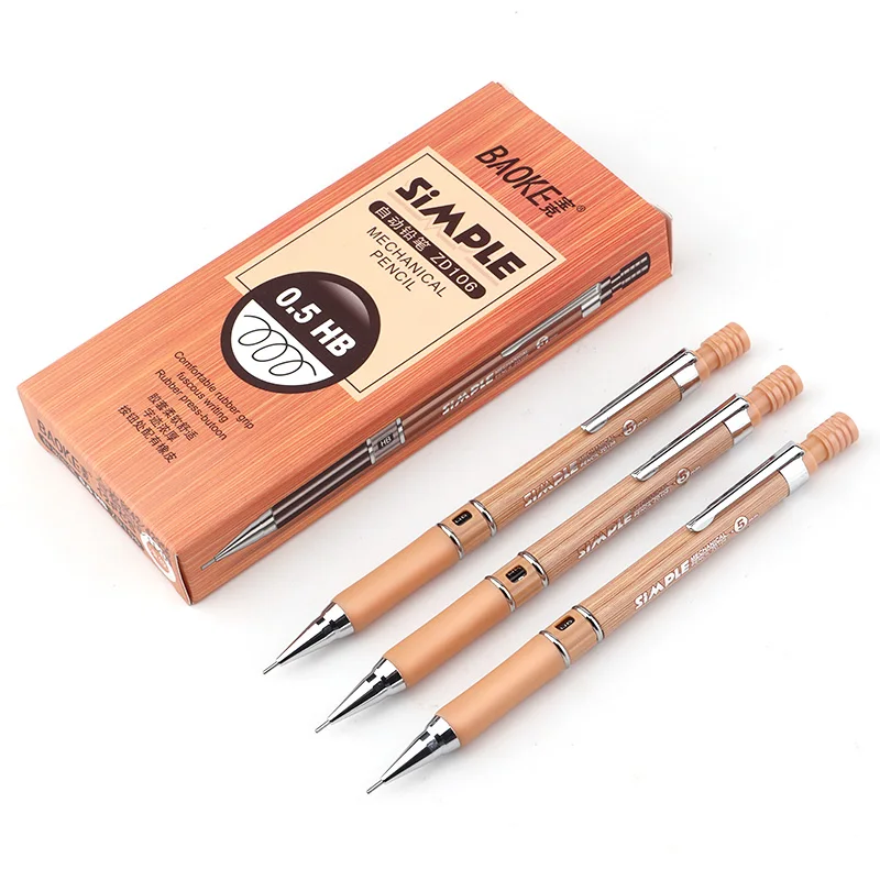 BAOKE ZD-106 0.5mm HB Mechanical Pencil 12pcs